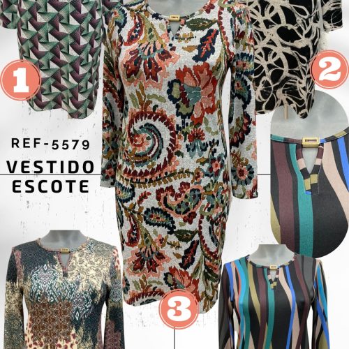 Vestido Escote